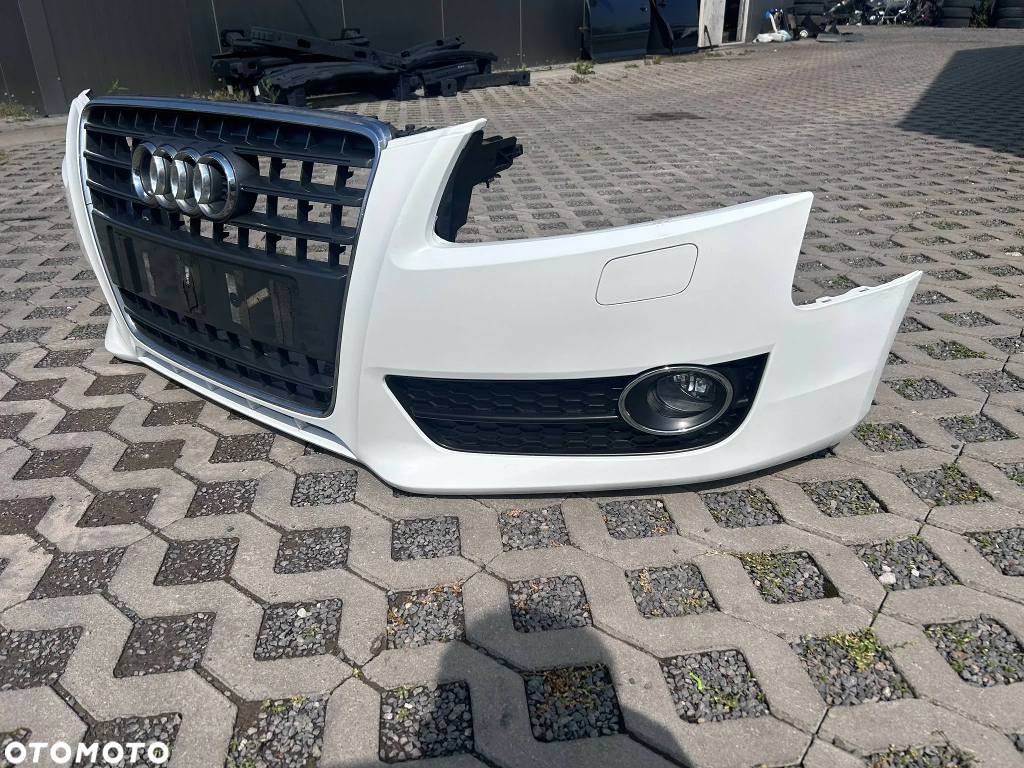 AUDI A5 8T0 8T ZDERZAK PRZÓD PRZEDNI LY9C ŁADNY Kompletny 8T0807437K 07-11 - 12