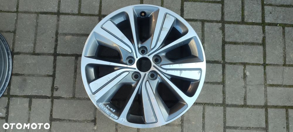 FELGI ALUMINIOWE 9677090377 5x108 7Jx17 CALI ET50 CITROEN PICASSO 4 SZTUKI KOMPLET - 2