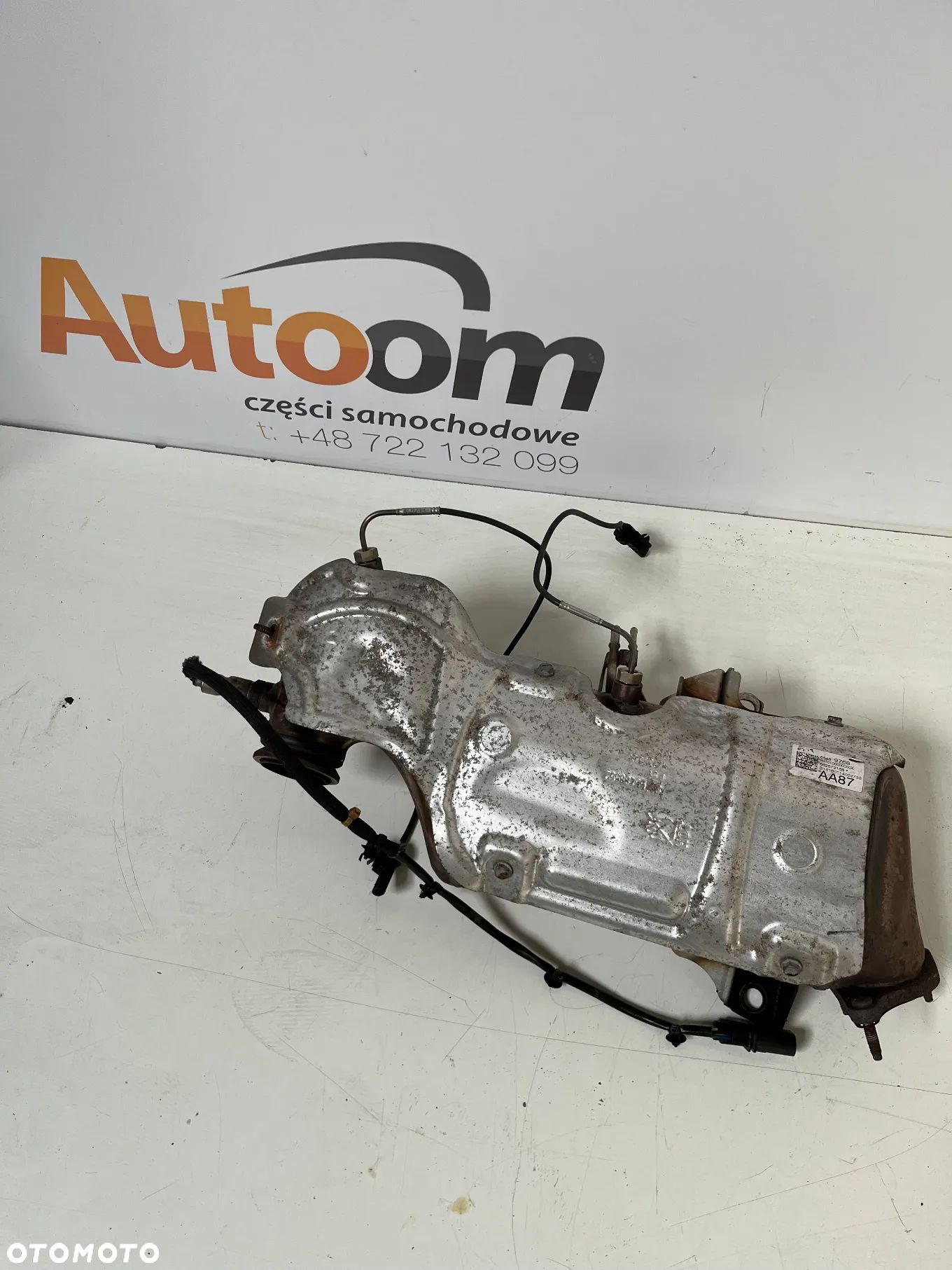 Opel Zafira C Filtr cząstek stałych Katalizator / FAP / DPF 55489768 - 1