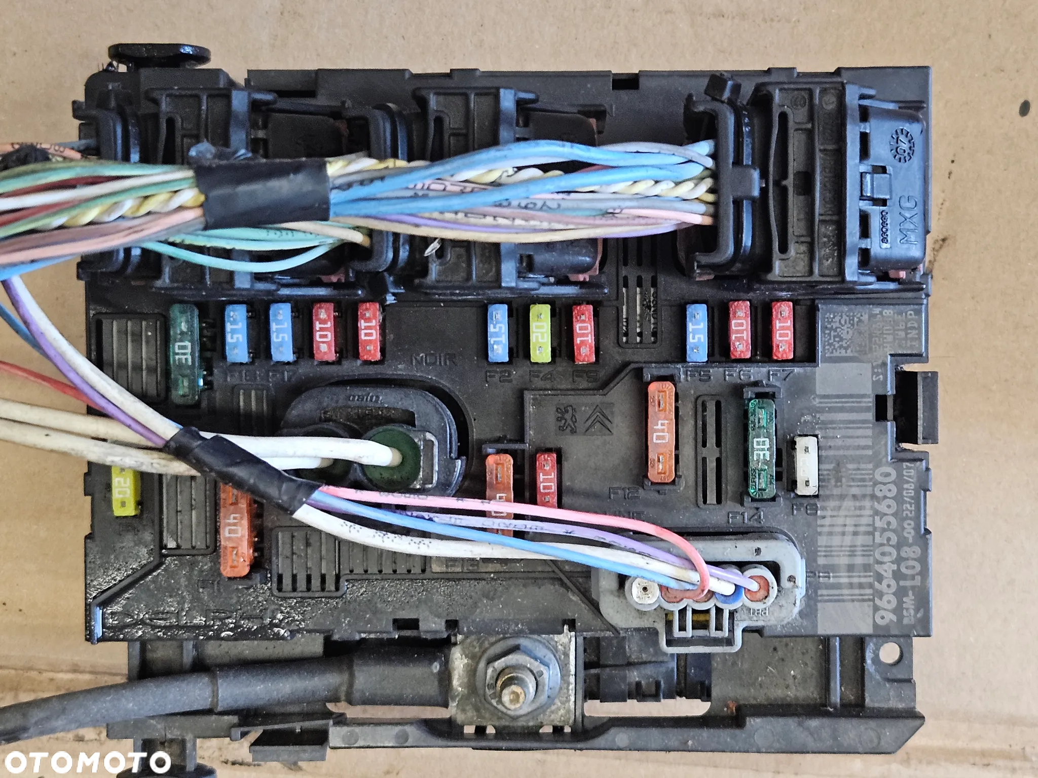 Citroen C4 Picasso I 1.6 modul sterownik BSM R01 9667044880   R02 9667044980 - 4