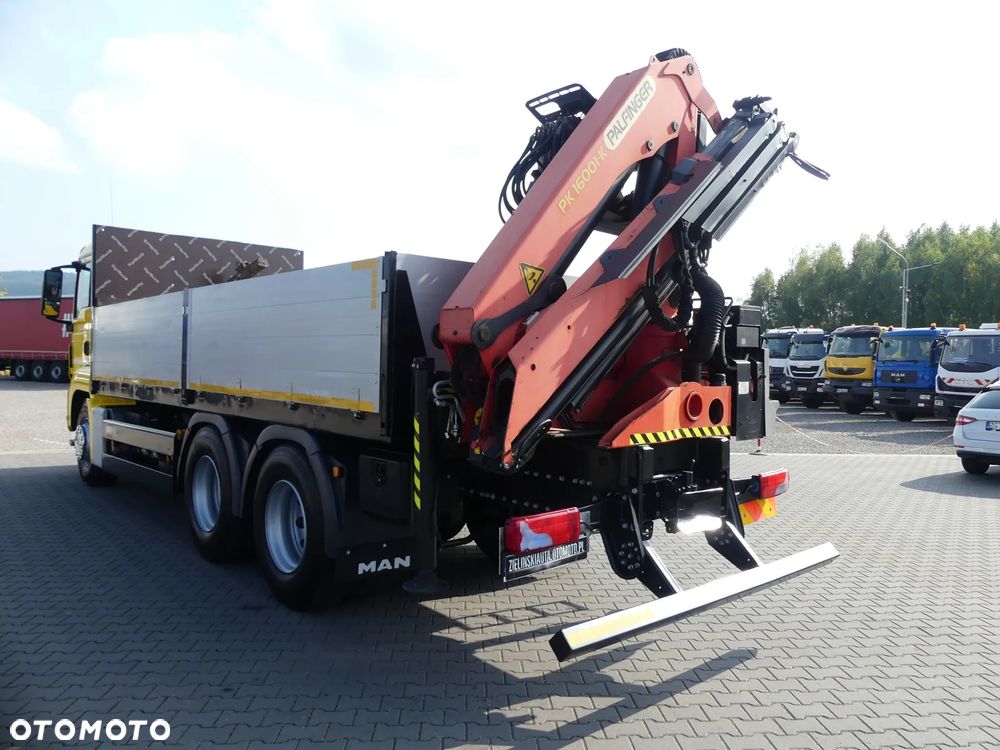 MAN TGS 26.360 / 6x4 / EURO 5 / MANUAL / PALFINGER PK 16001 / - 6