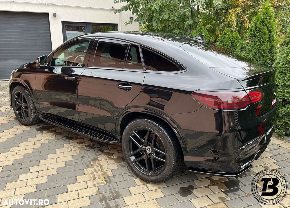 Praguri Aluminiu Negre compatibile cu Mercedes GLE Coupe C292 - 14