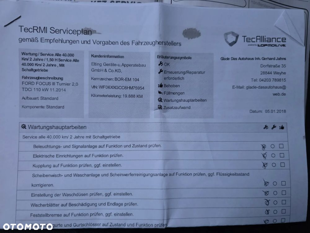 Ford Focus SW 2.0 TDCi Titanium ASS - 30