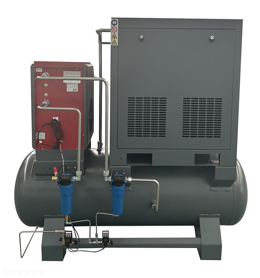 Kompresor śrubowy 1500 l/min 11 KW Falownik Osuszacz Filtry Kupczyk - 8