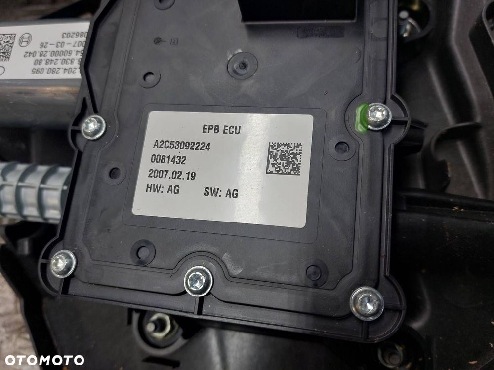 HAMULEC RĘCZNY ELEKTRYCZNY CITROEN C4 PICASSO I 9683024880 9658312480 - 5