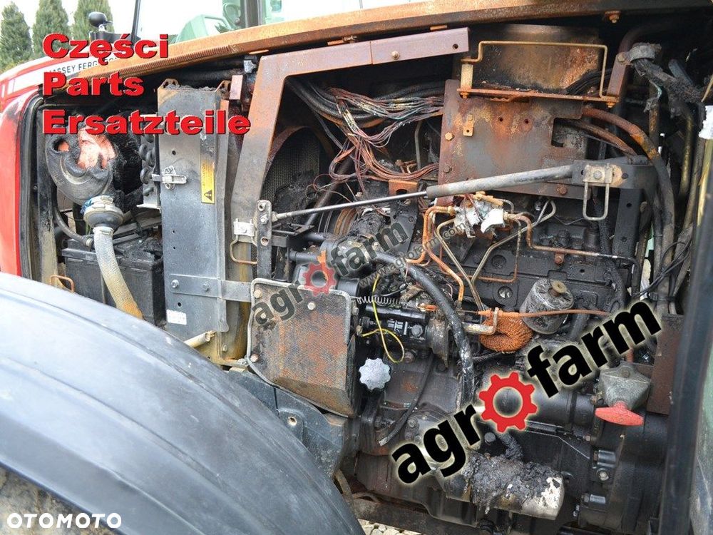 Massey Ferguson 6255 części, skrzynia biegów, oś - 4