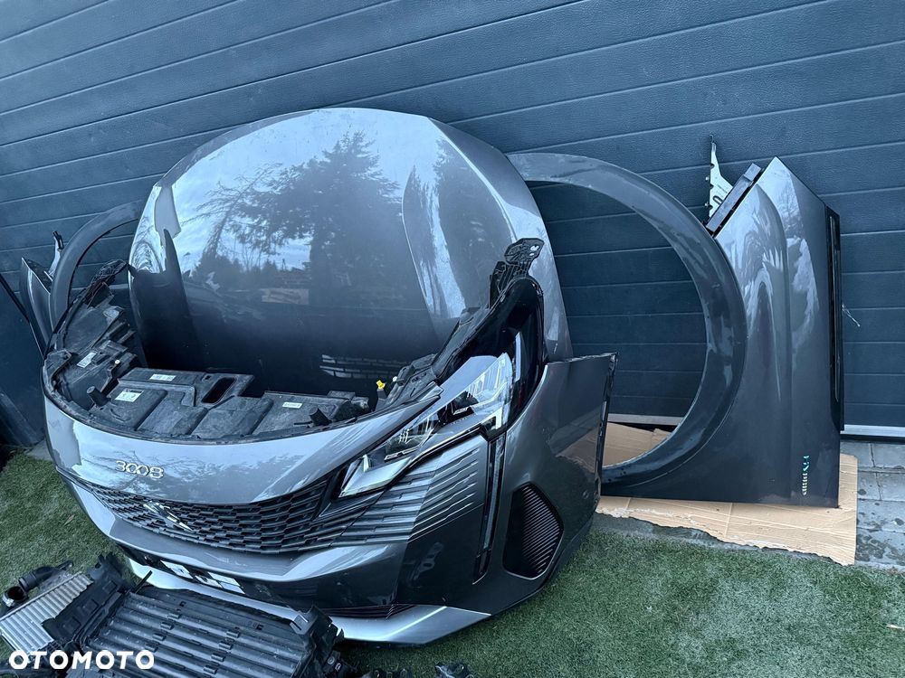PEUGEOT 3008 5008 II LIFT HYBRYDA MASKA ZDERZAK BŁOTNIKI PAS LAMPY CHŁODNICE - 6