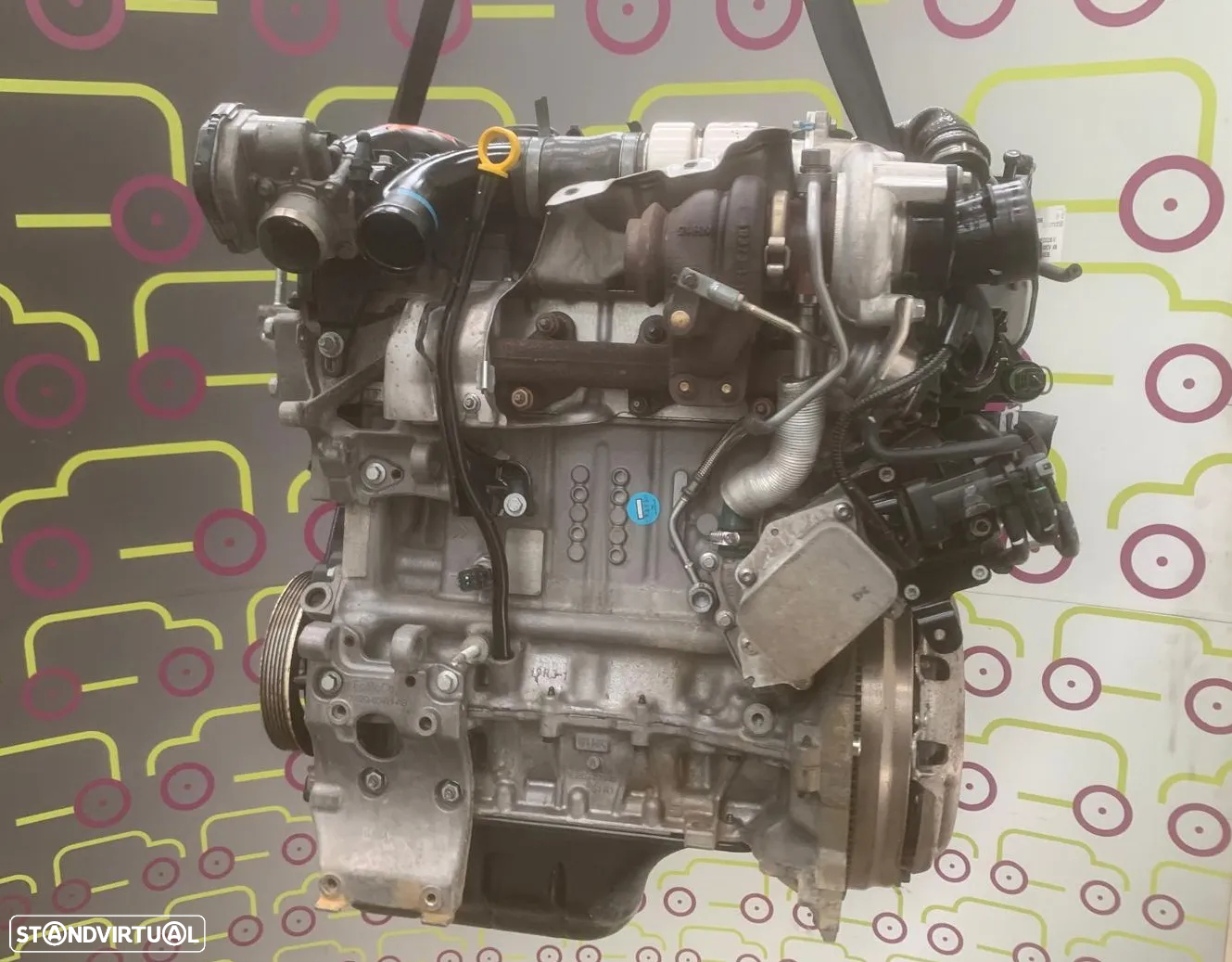Motor FORD FOCUS II (DA_, HCP, DP) 1.6 TDCi 109 cv de 2009 Ref - G8DB  NO-20366 - 5