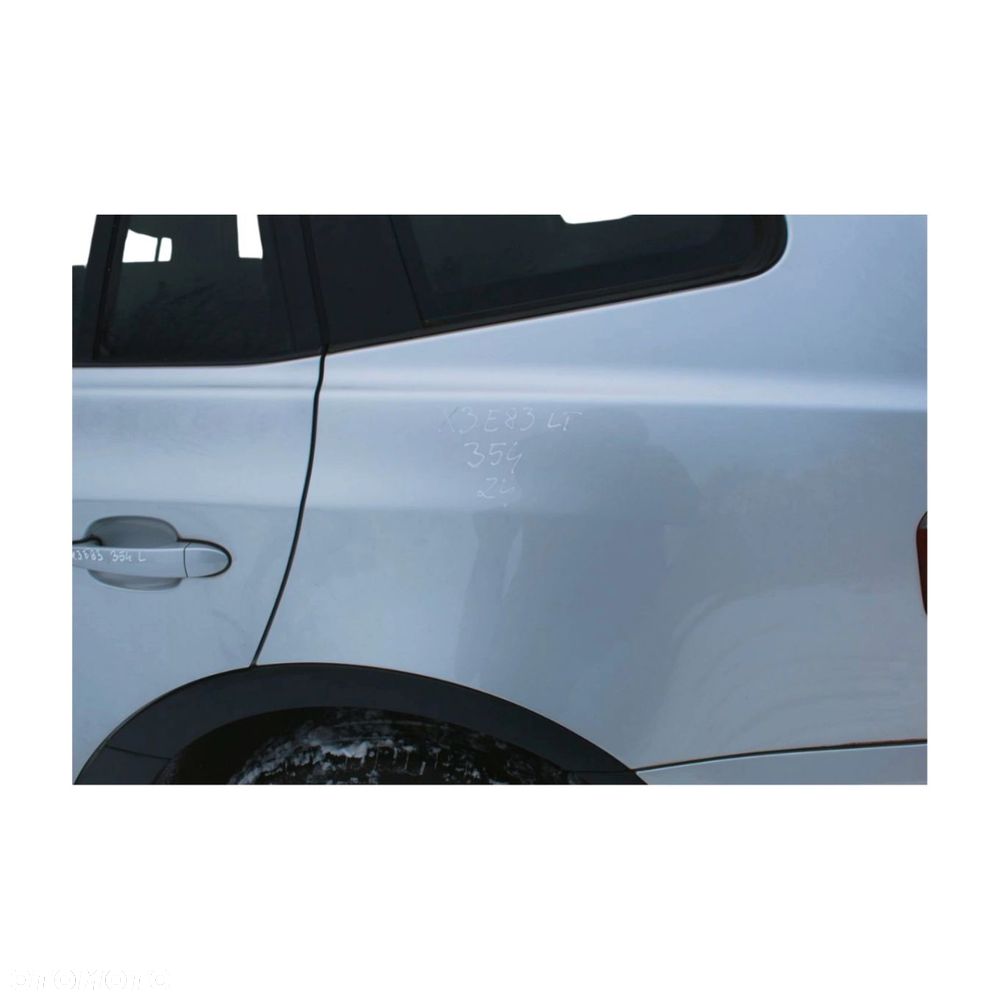 ĆWIARTKA BŁOTNIK LEWY TYŁ BMW X3 E83 354 TITANSILB - 5