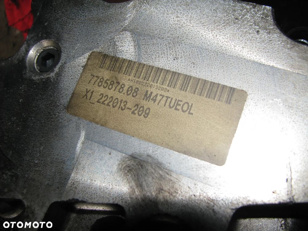 GŁOWICA SILNIKA WAŁKI BMW E46 2.0 D 150 KM 7785878 - 6