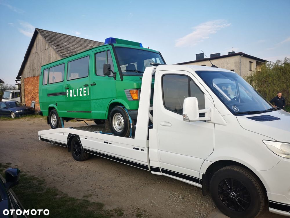 Mercedes-Benz Sprinter 317 Autolaweta najazd alu Hak 3500kg - 26