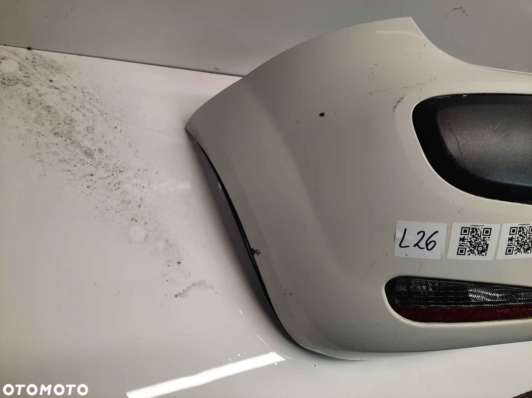 } ZDERZAK TYŁ TYLNY FIAT GRANDE PUNTO EVO 296/A BIAŁY - 6