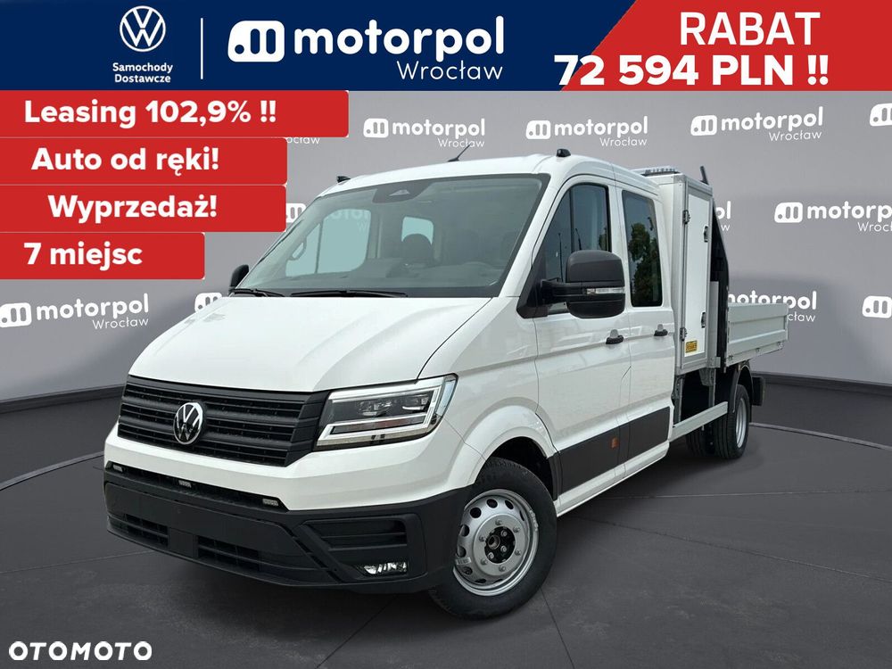Volkswagen Crafter 50 Skrzynia+szafa narzędziowa, Podwójna Kab. na bliźniaku DMC=3.5t, 2.0BiTDI 163KM, 4490 mm - 1