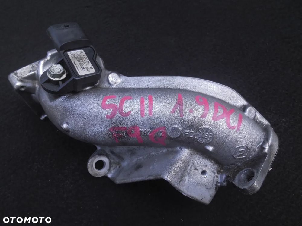 RENAULT SCENIC II 1.9DCI RURA KOLEKTORA CZUJNIK CIŚNIENIA MAP SENSOR 0281002709 8200375080 BOSCH ORYGINAŁ - 1