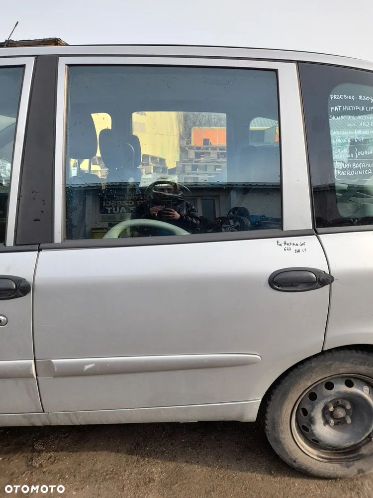 FIAT MULTIPLA LIFT DRZWI LEWY TYŁ LEWE TYLNE 647 - 2