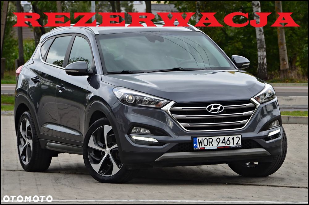 Hyundai Tucson blue 1.7 CRDi 2WD DCT Premium