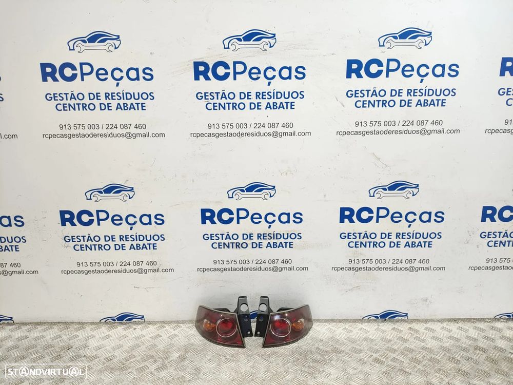 Farolins traseiros trás direito esquerdo originais Seat Ibiza 3 III 6L Pré Facelift de 2002 a 2006 - 9