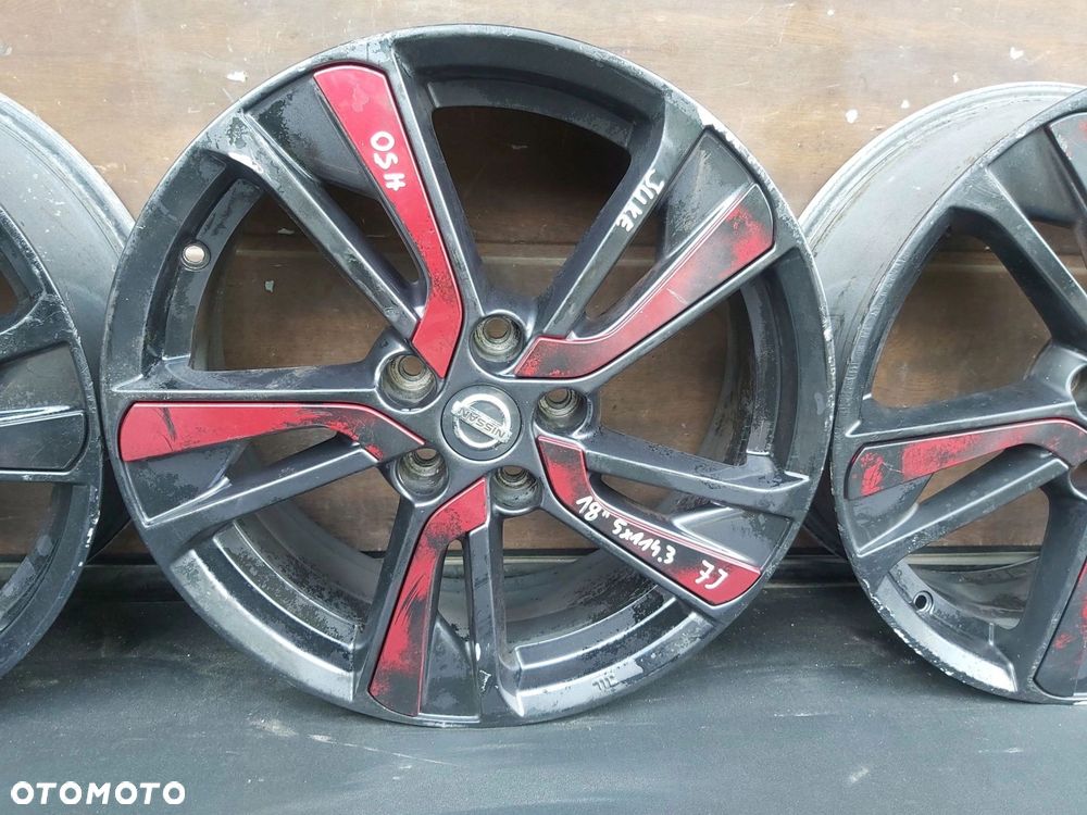 Nissan Juke I F15 Quashqai Alufelgi 17 5x114,3 7j - 16
