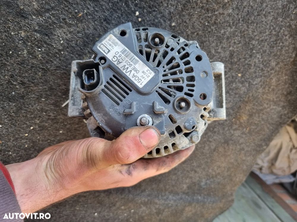 Alternator Audi A6 4F C6 2.0 TDI diesel 150A cod 06E903016D Valeo - 1