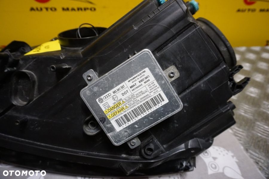 AUDI A3 S3 8P 2009- REFLEKTOR LAMPA XENON Z LED PRAWA USA - 14
