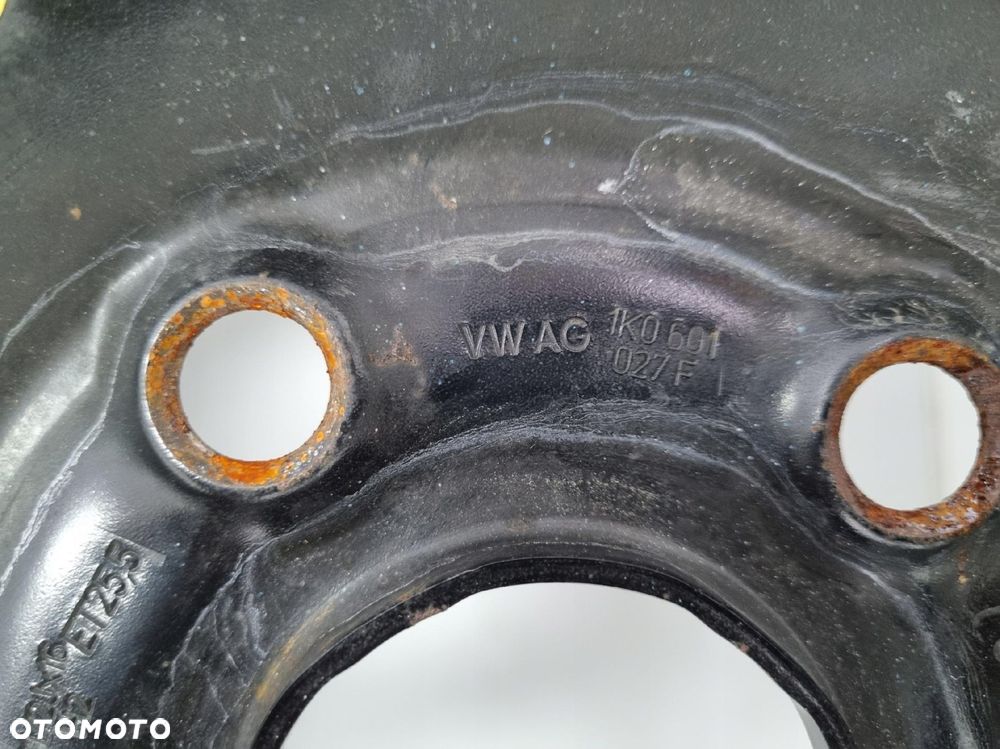 KOŁO DOJAZDOWE ZAPASOWE Audi Seat Vw Golf V 125/70 R16 1K0601027F 5x112 - 4