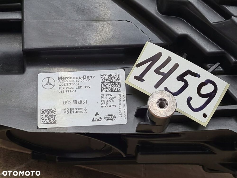 Lampa lewa lewy przód Mercedes EQA EQB W243 X243 led - 10