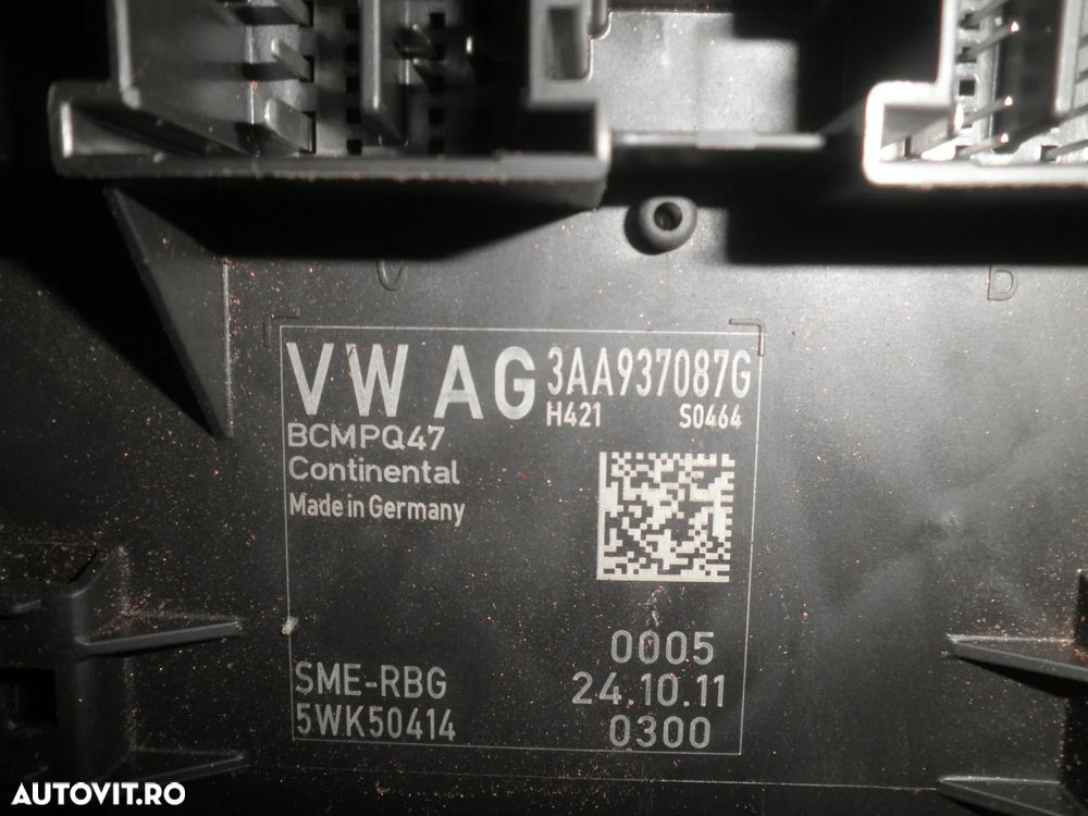 BCM VW Passat B7 3AA937087G - 3