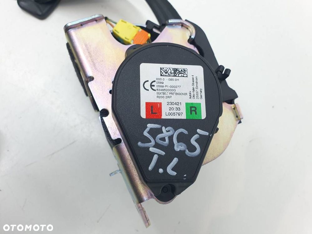 PAS BEZPIECZEŃSTWA TYŁ TYLNY LEWY VOLVO XC60 II 39838359 - 2