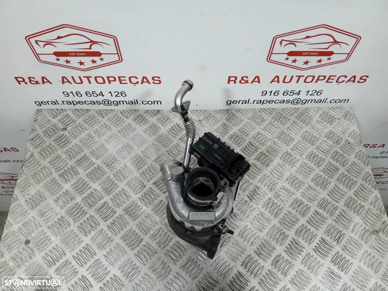 Turbo Garret Jaguar XF 2.7 D Original - 9