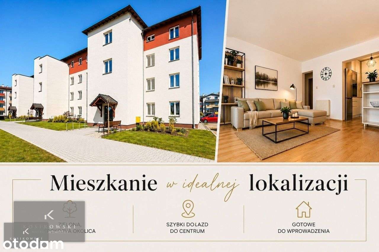 Komfortowe mieszkanie gotowe do zamieszkania.