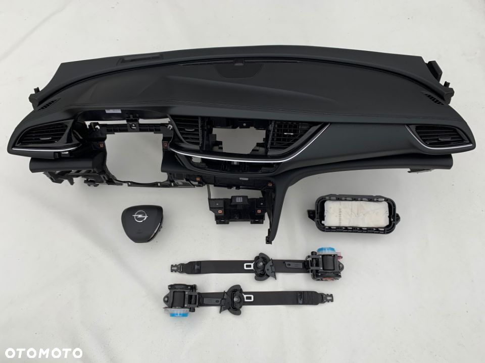 OPEL INSIGNIA B DESKA KONSOLA KOKPIT PULPIT PÓŁKA PARAPET AIRBAG PODUSZKI AIR BAG PASY PAS Head Up - 2