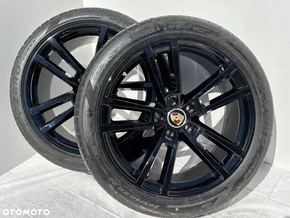 KOŁA ALUFELGI Z OPONAMI PORSCHE CAYENNE 315/35/22 285/40/22 OE 9Y3601025BF - 7