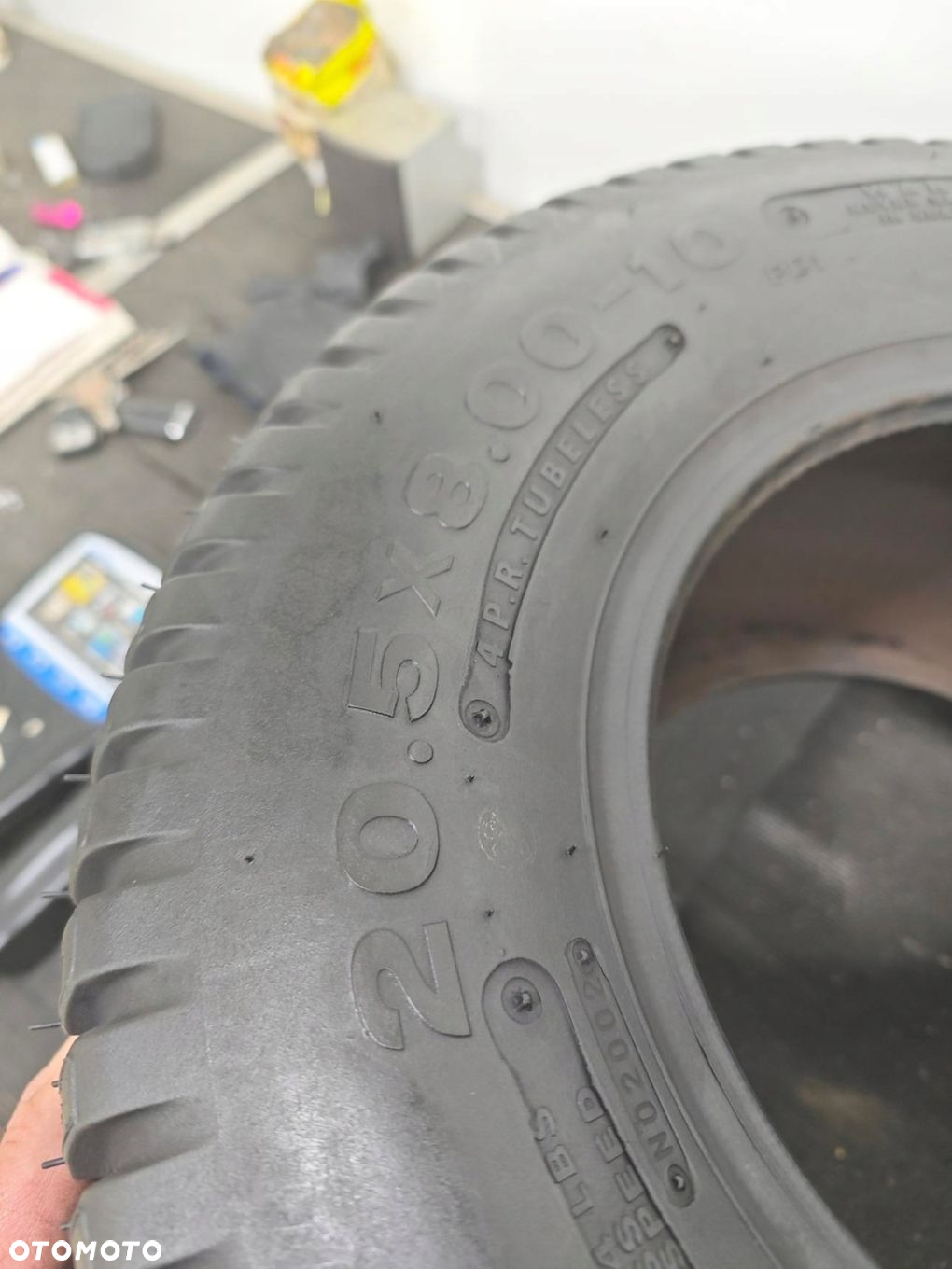 Bridgestone PILLOW DIA-1 20,5x8.00-10 opony kosiarka traktorek 6,5mm 51215 - 5