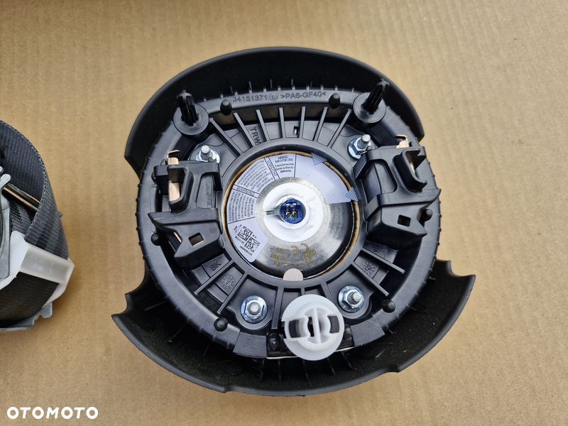 renault twingo iii 3 lift deska rozdzielcza 4x pas pasy bezpieczeństwa airbag poduszka eu - 8