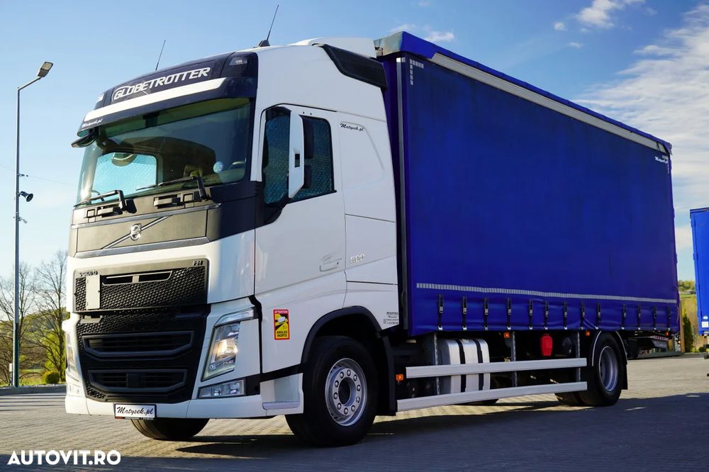 DAF FH 500 / ROȚI SOLIDE / RIDICARE / AER CONDIȚIONAT PARCARE / PODEA REZISTENTĂ / - 1