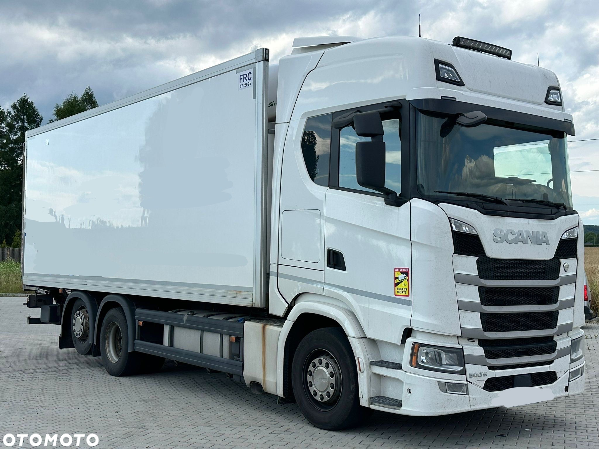 Scania S500 / CHŁODNIA / WINDA / 18 PALET / 7.4 M / DRUKARKA / AUTOMAT / NISKI PRZEBIEG / PODNOSZONA OŚ / 2020 ROK - 2