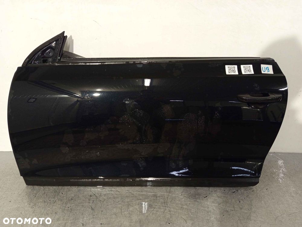 + DRZWI PRZÓD PRZEDNIE LEWE VW VOLKSWAGEN SCIROCCO 3 III 1K8 LC9X CZARNE - 1