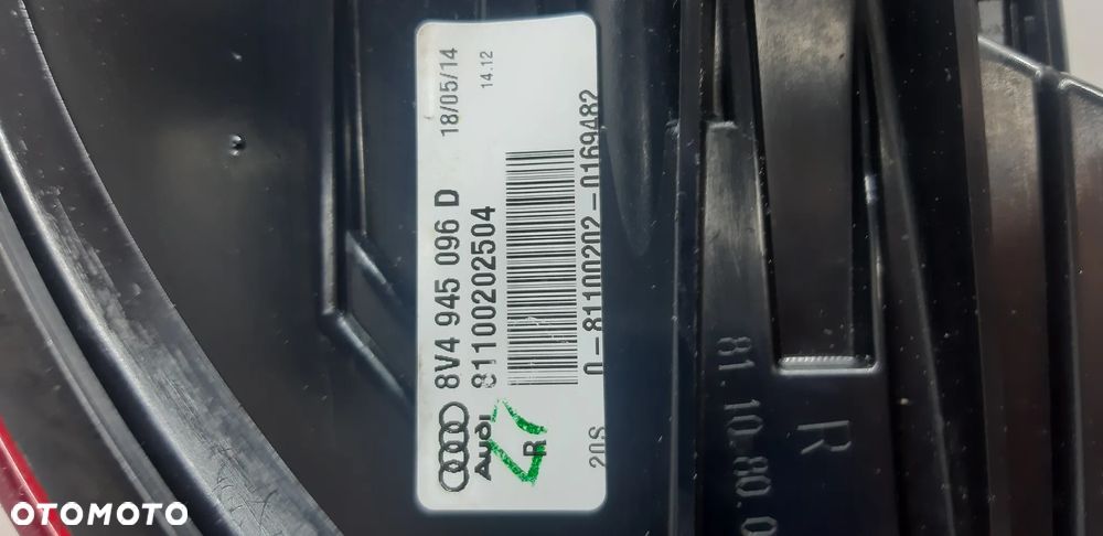 KOMPLET LAMP TYŁ AUDI A3 8v SPORTBACK LED - 4