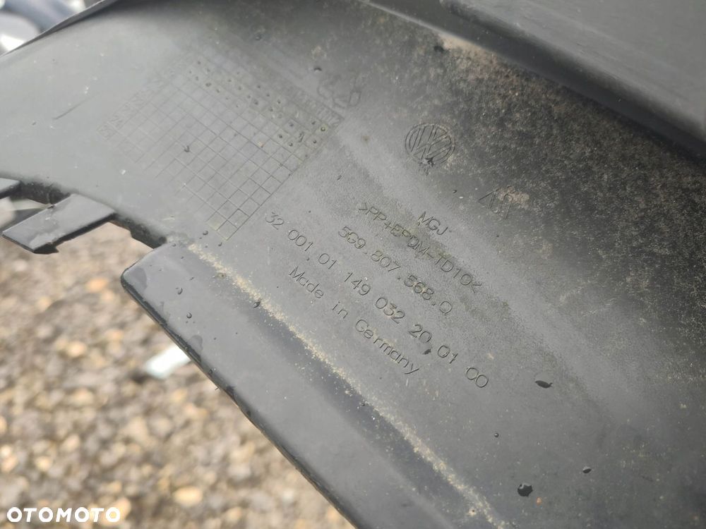 DOKŁADKA ZDERZAKA TYŁ DOLNA VW GOLF VII KOMBI HAK 5G9807568Q - 7