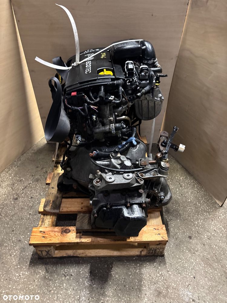 Silnik kompletny 1.6 16V Z16XEP 76kW 105KM OPEL Astra G H Meriva A Zafira B FILM Z PRACY - 7