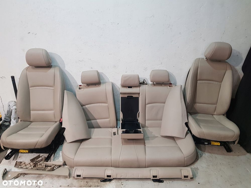 fotele kanapa skóra bmw seria 5 f11 lift eur 14 rok elektryczne eur - 1