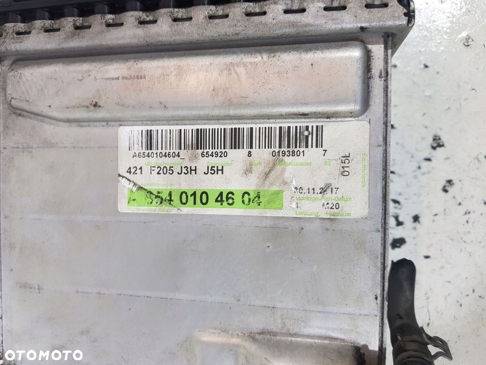 chłodnica intercoolera a6540906100 mercedes w213 w205 2.0 cdi 654920 - 8