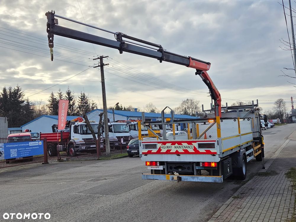 Mercedes-Benz ATEGO 1624 // PALFINGER PK12001 PILOT RADIOWY // 3 WYSUWY // HDS ŻURAW DŹWIG // 131.000km EURO 5 // MOŻLIWA ZMIANA ZABUDOWY - PRZEBUDOWA - 10