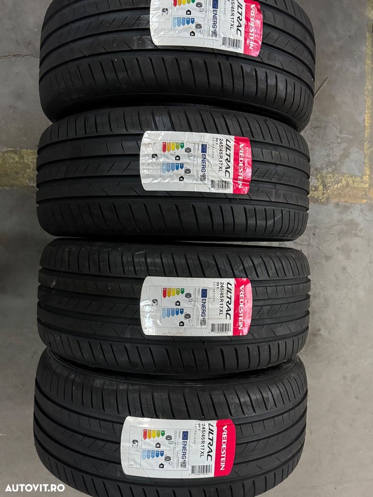 Vând 4 anvelope 245/45/17 vredestein de vară noi