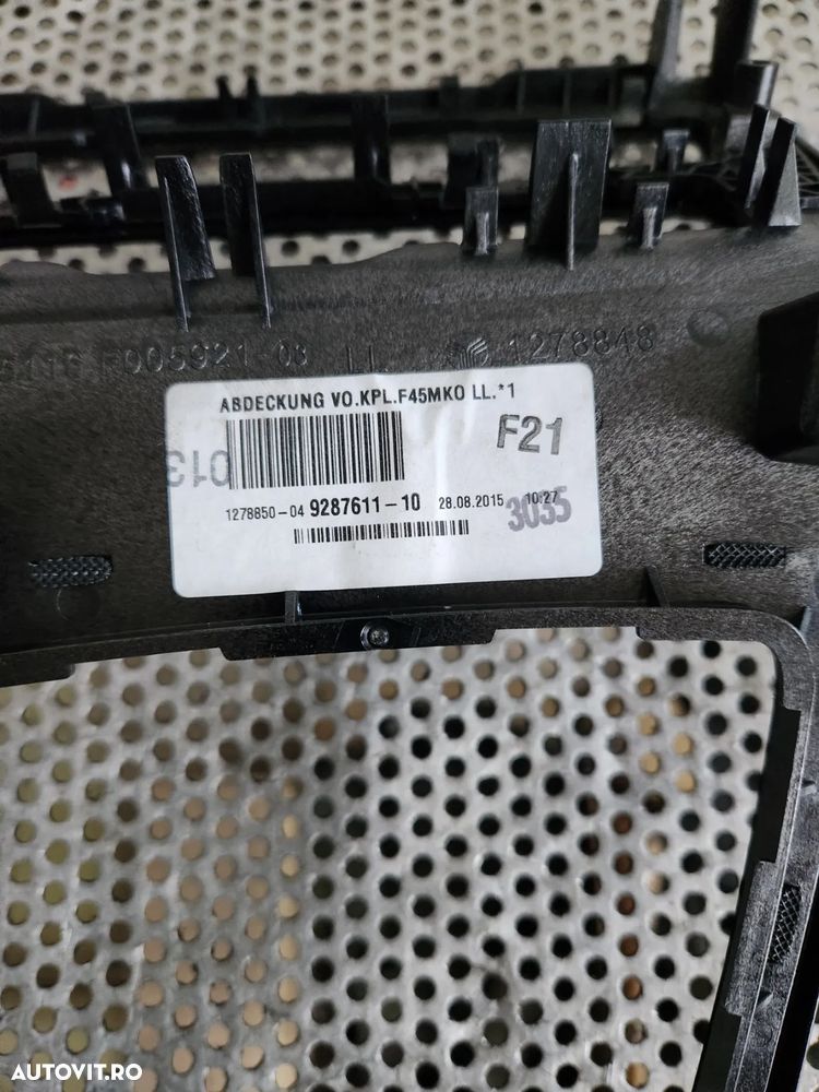 Ornament Trim Consola Centrala Piano Black Bmw Seria 2 F45 F46 Volan Stanga An 2014-2018 - 6