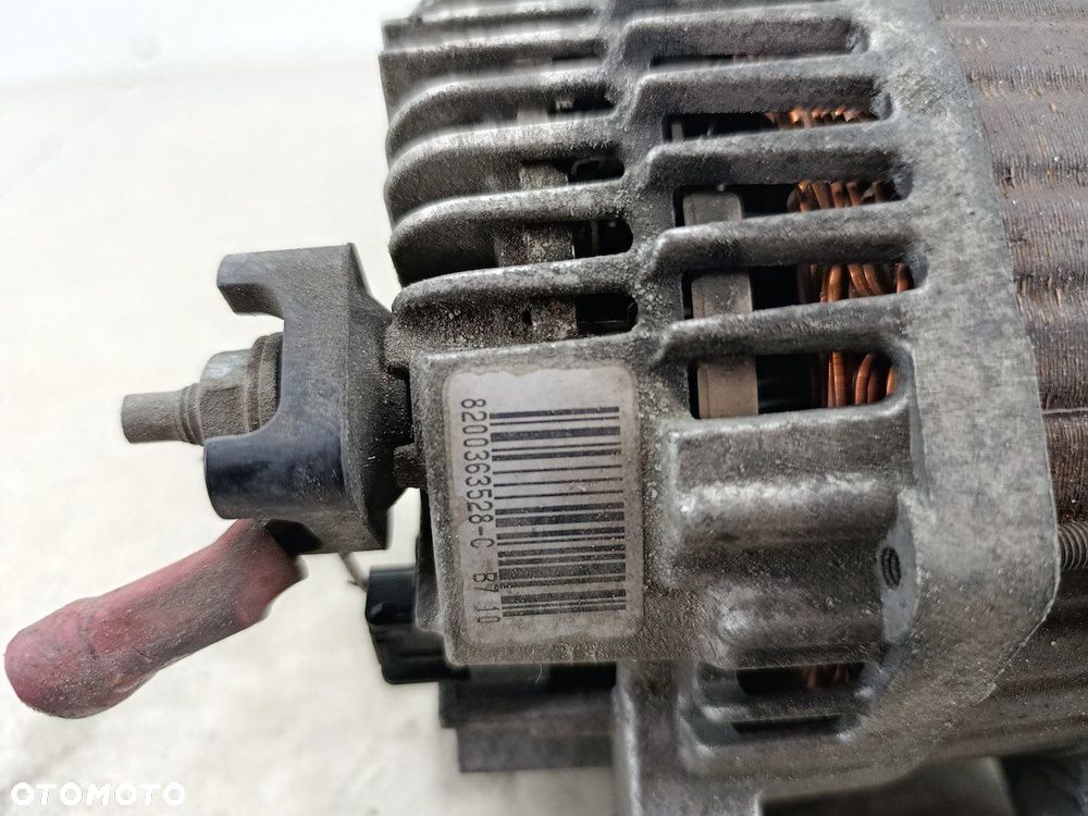 ALTERNATOR RENAULT LAGUNA III 8200363528 A004TJ0581  1.5 DCI 110KM - 4