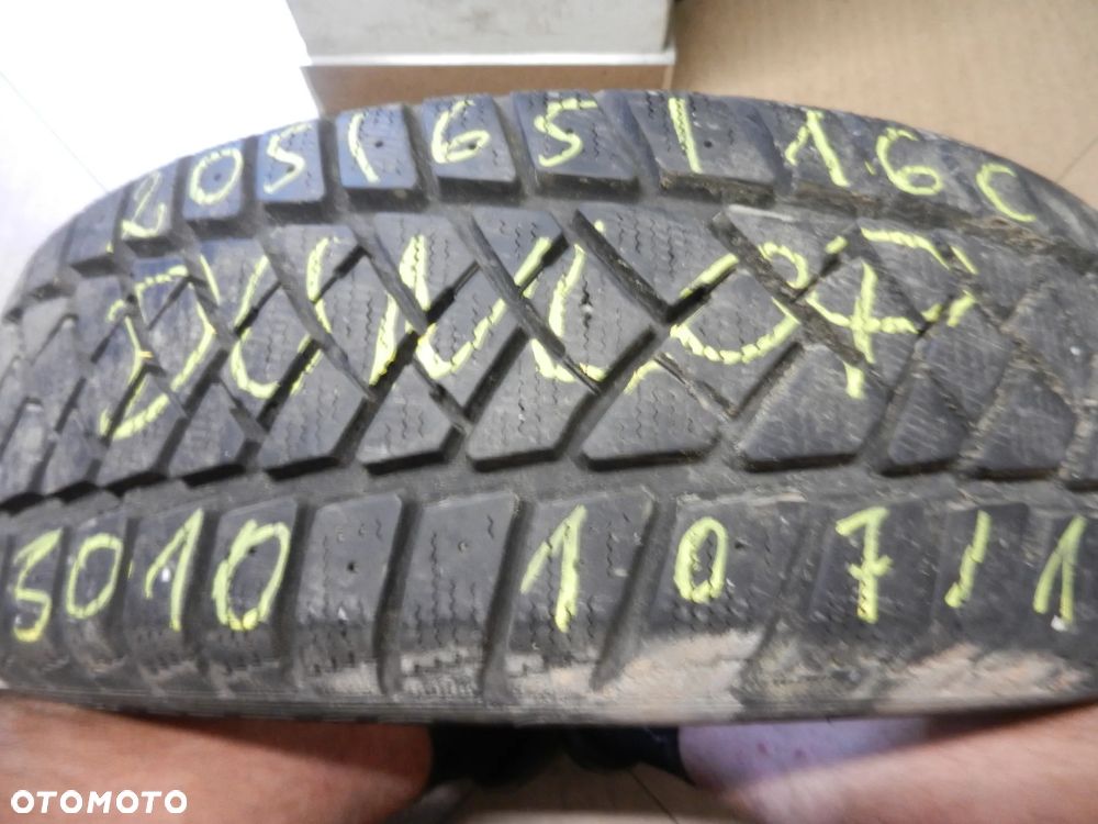 Opona pojedyńcza 205/65r16c dunlop sp lt60-8 9,6mm zima - 1