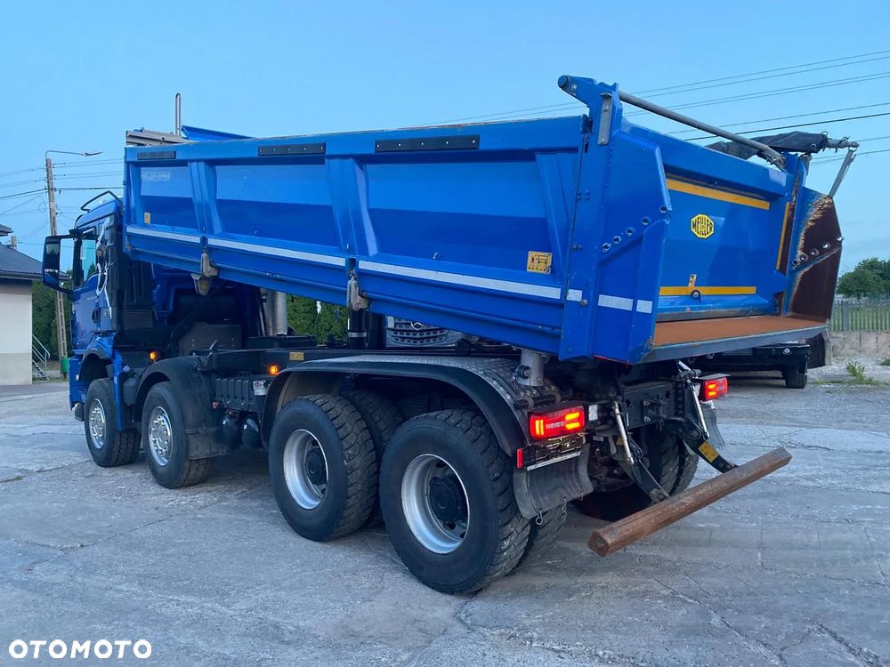 MAN TGS 35.470 8x4 Meiller Kipper + Bordmatik / Retarder / Jak Nowy - 9