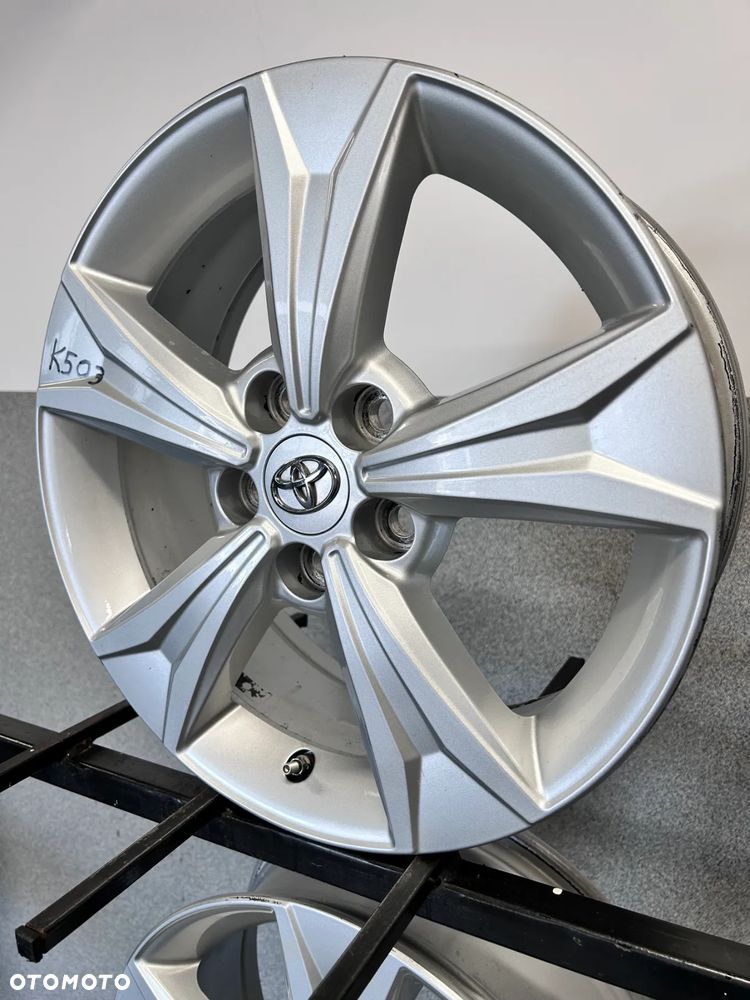4 FELGI ALU. TOYOTA CHR, AURIS, AVENSIS 17'' 6,5J  ET45  ,CZUJNIKI - 4