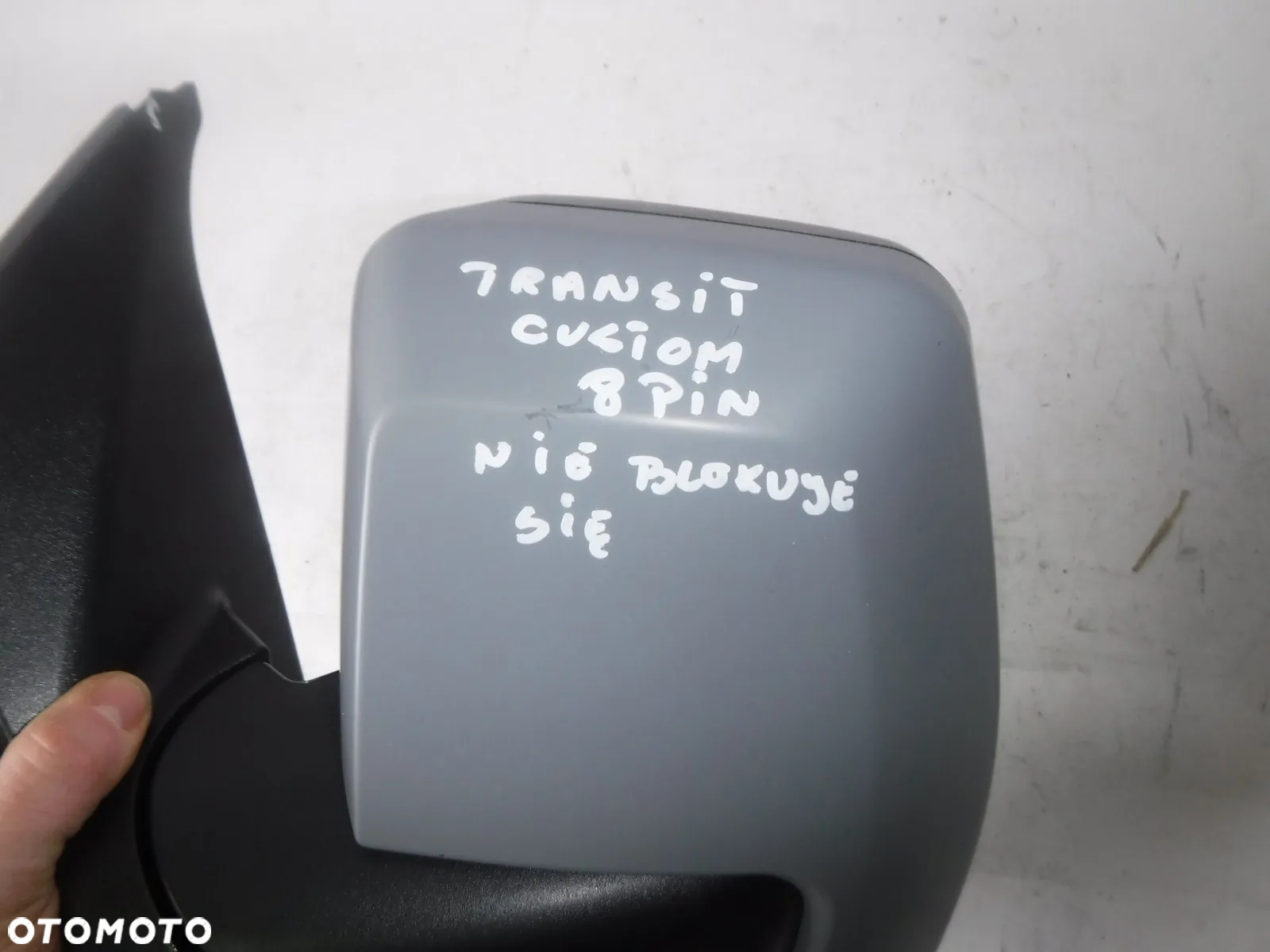 ford transit custom lusterko lewe 8 pin - 4
